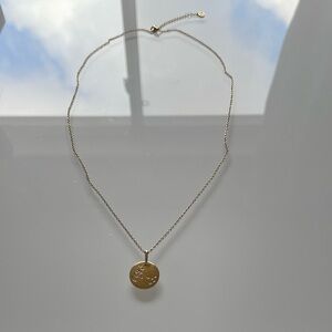Mejuri Pisces Zodiac Necklace